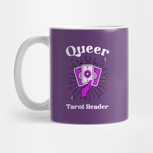 Queer Tarot Card Reader LGBTQ Pride Reading Mug